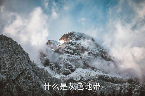 什么是項(xiàng)目的灰色地帶，什么是灰色地帶