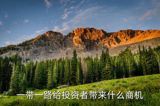 一帶一路有什么商機(jī)，一帶一路合作倡議帶來的那些商機(jī)