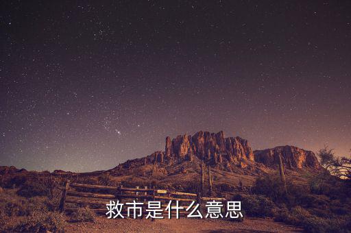政府為什么要救市，政府救市是什么意思 說的明白點(diǎn)