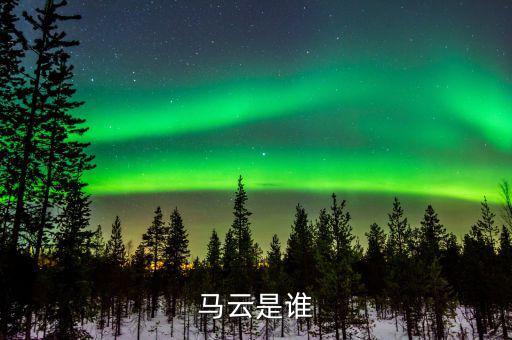 馬云什么人，馬云是誰
