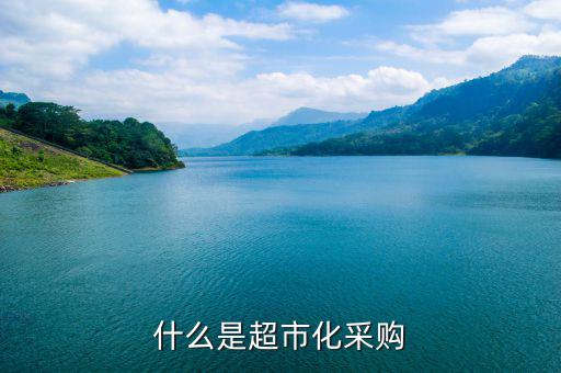 什么是超市化采購，什么是超市化采購