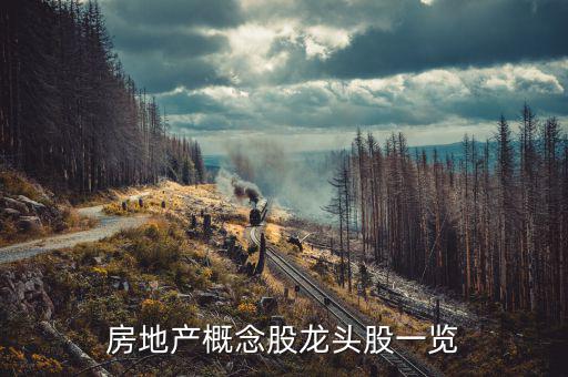 地產業(yè)有什么股票，房地產股票有哪些