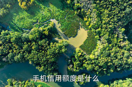 手機信用額度是什么意思，手機中的信用額度是什么意思啊