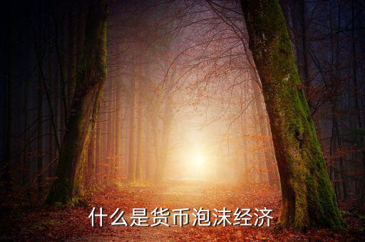 信貸泡沫是什么，什么是金融泡沫