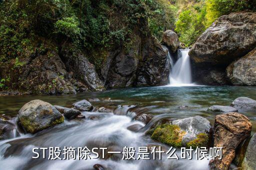 st股票什么時候可摘冒，ST公司在什么情況下可以摘帽