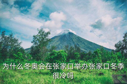 冬奧會為什么在張家口，為什么冬奧會在張家口舉辦張家口冬季很冷嗎