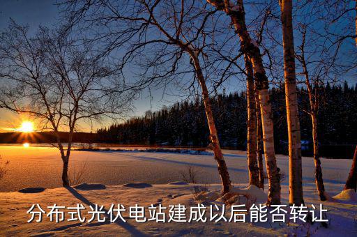 光伏電站批文轉(zhuǎn)讓什么價(jià)格，分布式光伏電站建成以后能否轉(zhuǎn)讓