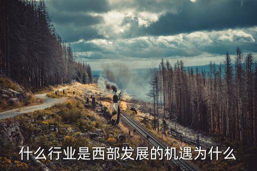 行業(yè)機(jī)遇包括什么，什么行業(yè)是西部發(fā)展的機(jī)遇為什么