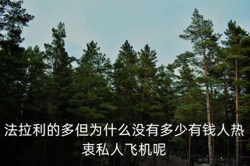 為什么富豪不買大飛機(jī)，公務(wù)機(jī)失寵富豪不再買貴買大