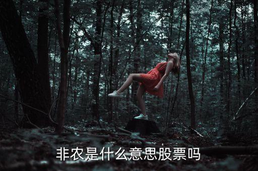 非農(nóng)是什么意思股票嗎