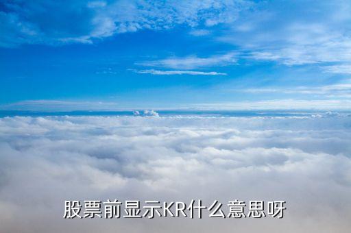 股票tb是什么意思，股票代碼前顯示tb什么意思