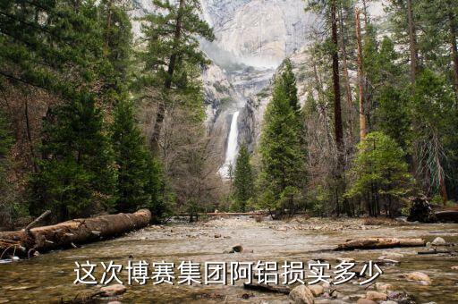 博賽集團阿壩鋁廠有些什么部門，這次博賽集團阿鋁損實多少