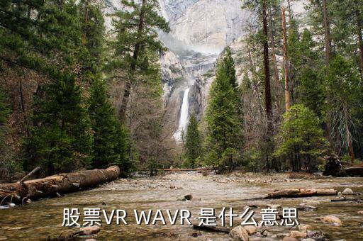 股票的vr什么意思，股票中提到AR和VR是什么意思