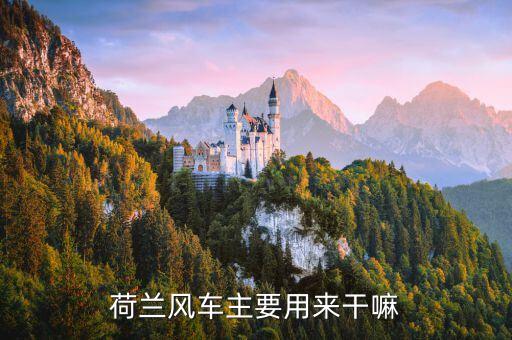 荷蘭諾唯凱是做什么的，waterwerken 這是什么 荷蘭人給的 吃的 還是干嘛的