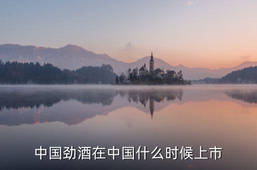 勁酒什么時候上市的，中國勁酒在中國什么時候上市