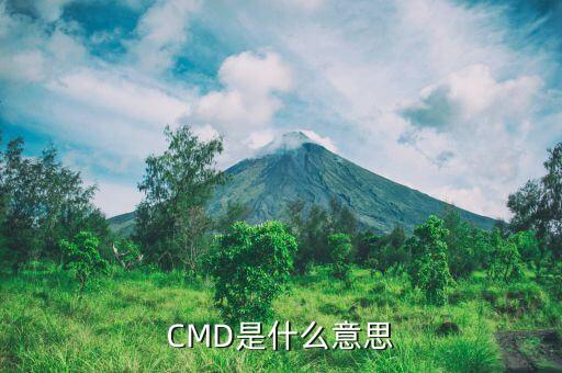cmd是什么單位，cmd是什么