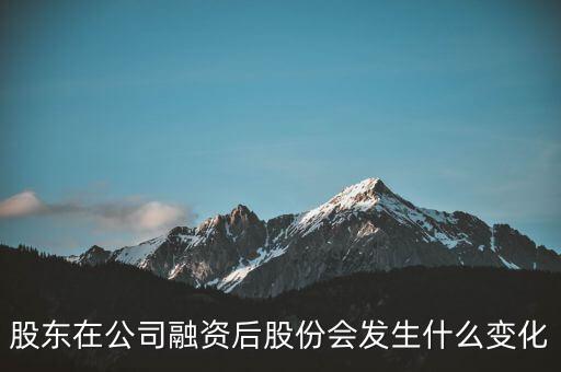 公司融資前后股本價格變動根據(jù)什么變的，上市公司是怎么進行融資的股本和股價是怎么定的