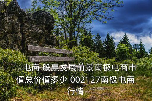 ...電商 股票發(fā)展前景南極電商市值總價值多少 002127南極電商行情