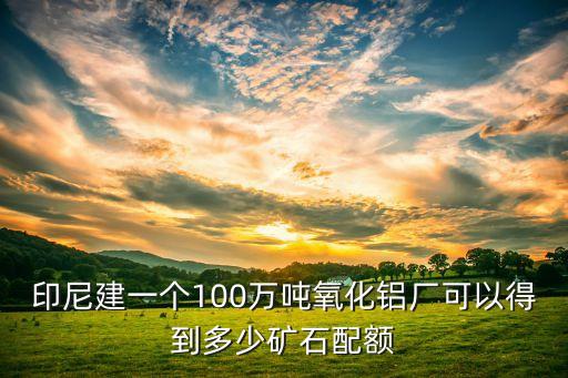 鋁土礦投資,貴州鋁土礦現在可以投資嗎