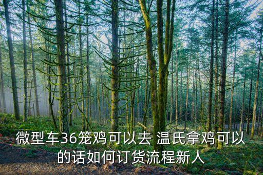微型車(chē)36籠雞可以去 溫氏拿雞可以的話(huà)如何訂貨流程新人