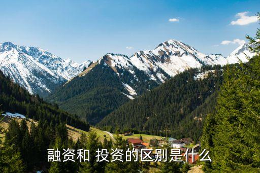 投資是什么,長期股權(quán)投資是什么