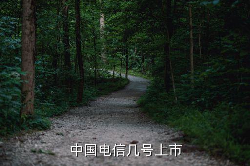  中國電信幾號(hào)上市