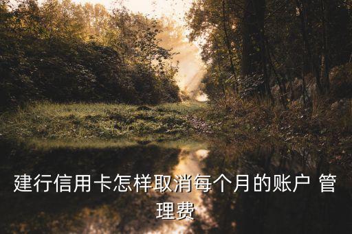 銀行減免管理費(fèi)包括哪些,哪些銀行收取小額管理費(fèi)
