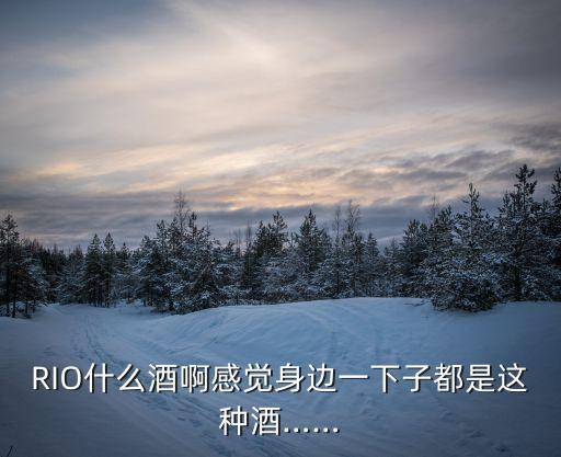 RIO什么酒啊感覺身邊一下子都是這種酒……
