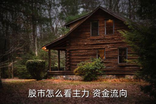股票如何獲得資金流入流出數據