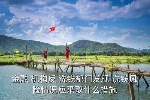 金融 機構(gòu)反 洗錢部門發(fā)現(xiàn) 洗錢風險情況應(yīng)采取什么措施