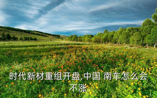 中國南車漲了多少倍