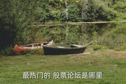 最熱門(mén)的 股票論壇是哪里