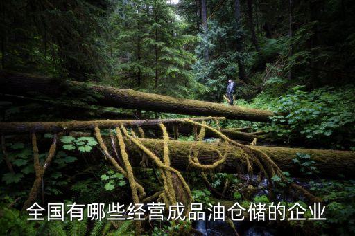 全國有哪些經(jīng)營(yíng)成品油倉儲(chǔ)的企業(yè)