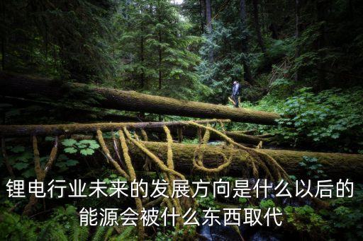 鋰電行業(yè)未來的發(fā)展方向是什么以后的能源會(huì)被什么東西取代