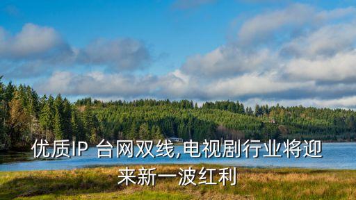 優(yōu)質IP 臺網雙線,電視劇行業(yè)將迎來新一波紅利
