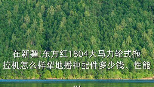 在新疆!東方紅1804大馬力輪式拖拉機(jī)怎么樣犁地播種配件多少錢(qián)、性能...