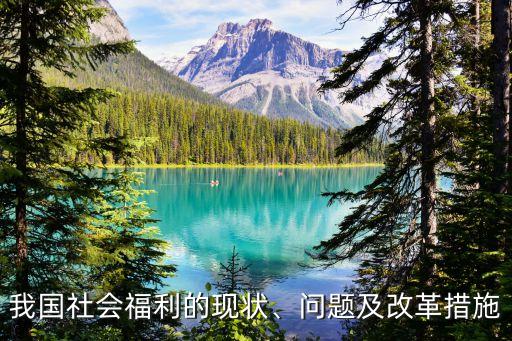 我國社會福利的現(xiàn)狀、問題及改革措施