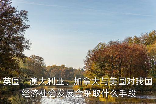 英國(guó)、澳大利亞、加拿大與美國(guó)對(duì)我國(guó) 經(jīng)濟(jì)社會(huì)發(fā)展會(huì)采取什么手段