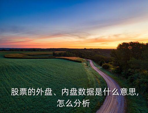  股票的外盤、內盤數(shù)據(jù)是什么意思,怎么分析