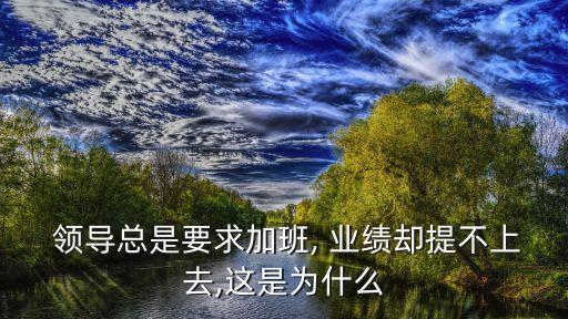 公司領(lǐng)導業(yè)績,領(lǐng)導真的喜歡業(yè)績好的人嗎