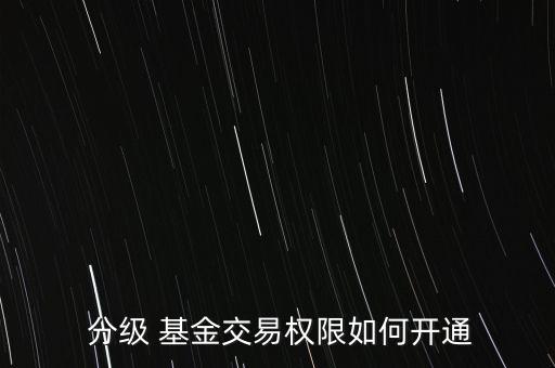 分級基金子基金,母基金和子基金 通俗易懂