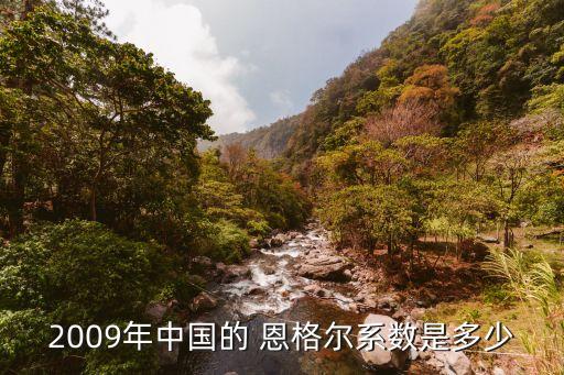 2009年中國的 恩格爾系數(shù)是多少