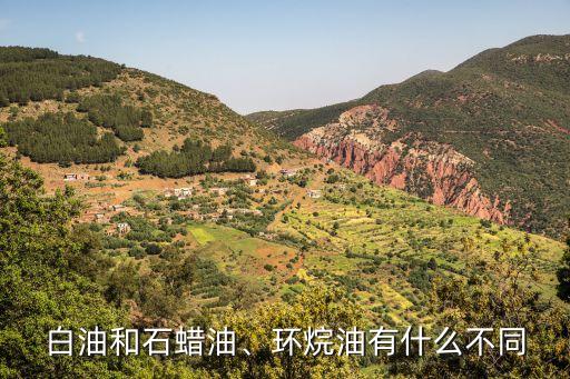 白油和石蠟油、環(huán)烷油有什么不同