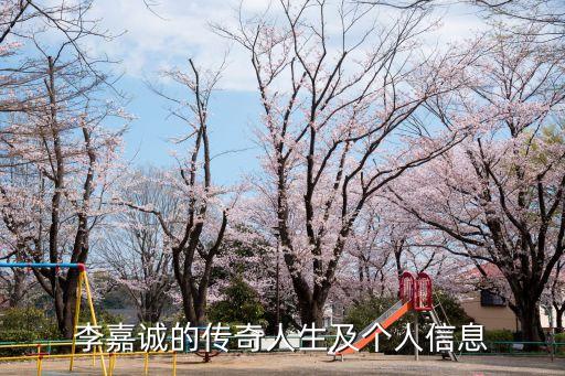 李嘉誠(chéng)的傳奇人生及個(gè)人信息