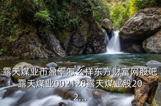 露天煤業(yè)市盈率怎么樣東方財富網(wǎng)股吧露天煤業(yè)002128露天煤業(yè)股202...