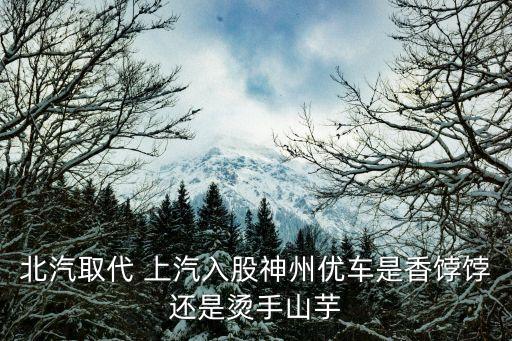 北汽取代 上汽入股神州優(yōu)車(chē)是香餑餑還是燙手山芋