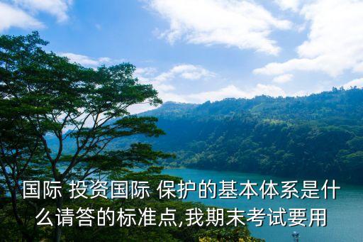 中加投資保護協定,雙邊投資保護協定英文