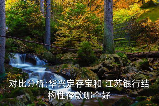 對比分析:華興定存寶和 江蘇銀行結構性存款哪個好