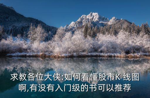 求教各位大俠:如何看懂股市K 線(xiàn)圖啊,有沒(méi)有入門(mén)級(jí)的書(shū)可以推薦