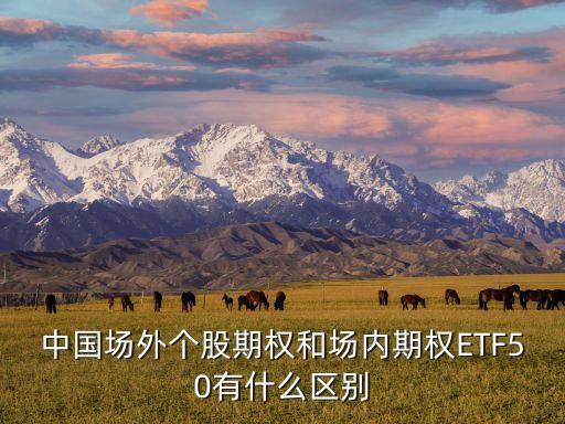 中國場外個股期權和場內期權ETF50有什么區(qū)別